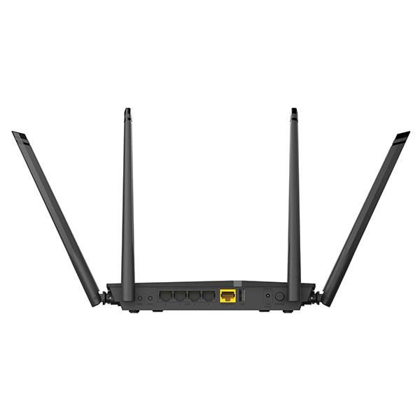 D-Link DIR-825 routeur sans fil Gigabit Ethernet Bi-bande (2,4 GHz / 5 GHz) Noir – Image 2